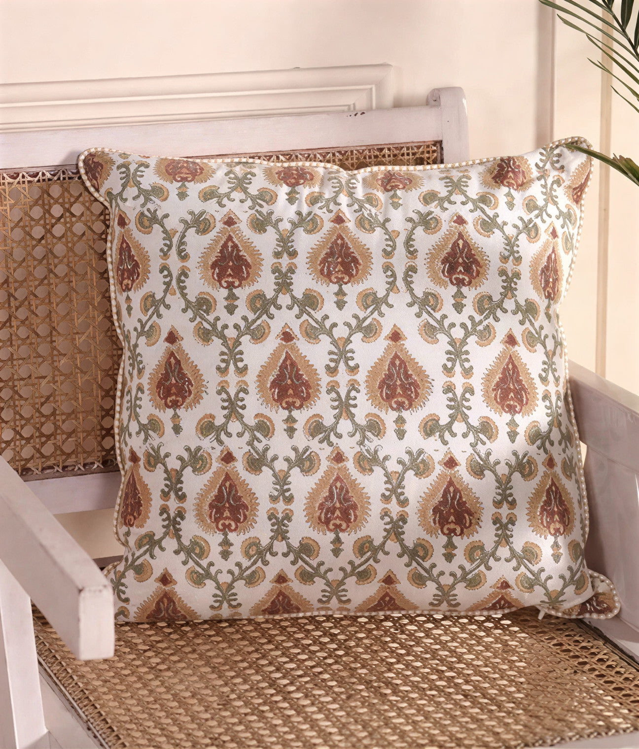 Marigold Verandah Cushion Cover - Ashcroft Bloom