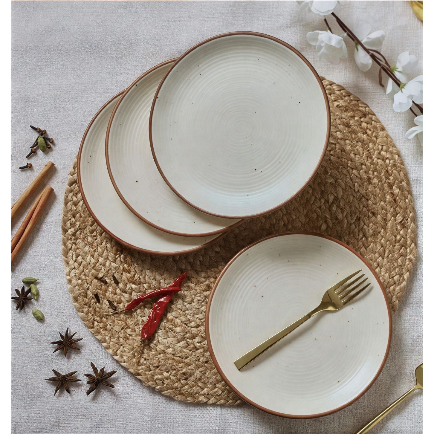 Maison Terra Plate (Set of 4)