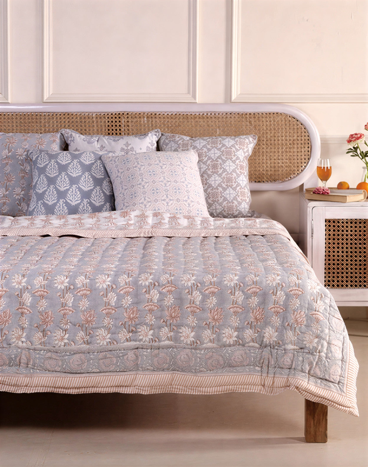 Bluebell Verandah Coverlet